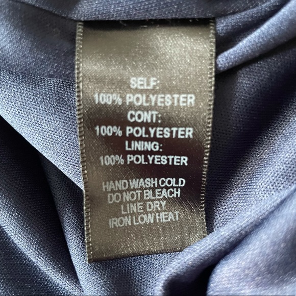 Lulu’s Navy Blue Sequin Halter Skater Mini Dress Size XS - Picture 13 of 14